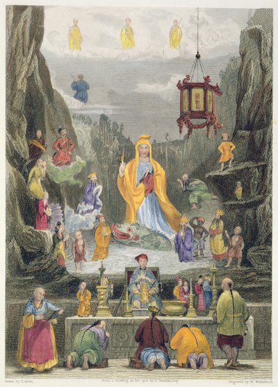 Retablo en el Templo 